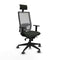 Bureaustoel met hoofdsteun Piqueras y Crespo 1D066G1 Zwart