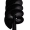 vidaXL - Grondboor - met - handvat - en - schroefkop - (dubbele - schroef) - 120 - mm - (zwart)