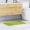 vidaXL - Badmat - Rechthoekig - Groen - 50x80 - cm - Polypropyleen - Antislip