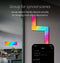 Twinkly Squares - Starterset - App-gestuurde LED wandlamp RGB - Zwart (6 stuks)