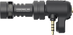 Rode VideoMic Me - Smartphone microfoon - Gevoeligheid -33 dB - Zwart