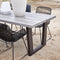 Riviera Maison Tuintafel Hout - Bondi Beach Outdoor Dining Table - 220x100 cm - Grijs