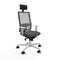 Bureaustoel met hoofdsteun Piqueras y Crespo 4B026N1 Donker grijs