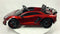 Elektrische kinderauto Lamborghini Aventador SVJ, 12 volt met echte vleugeldeuren! | Elektrische Kinderauto | auto voor kinderen Met afstandsbediening | Kinderauto voor 1 tot 5 jaar (Rood)
