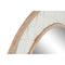 Wandspiegel Home ESPRIT Wit Natuurlijk Scandi