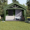 vidaXL - Groene - Kampeertent - met - Vensters - voor - 10 - Personen - - - Waterdicht
