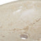 vidaXL - Gootsteen - 53x40x15 - cm - marmer - crèmekleurig