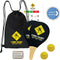 Donic Schildkröt Street Racket Set In Draagtas Zwart