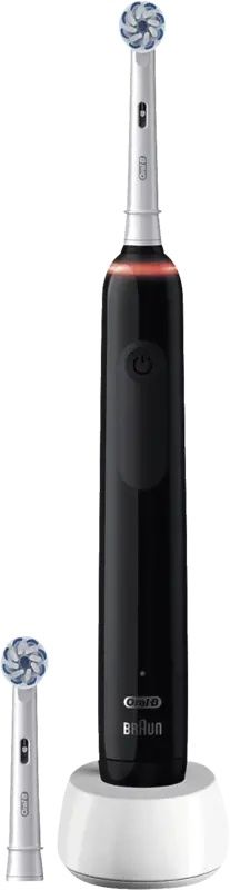 Oral-B Pro 3 3000 - Tandenborstel - 2 Sensitive Clean borstels - Zwart