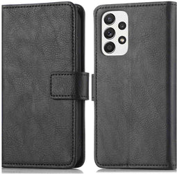 imoshion Samsung Galaxy A33 - Luxe Bookcase - Ruimte voor 3 pasjes - Zwart