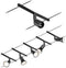 Paulmann Salt - Kabelverlichting - 5x10W GU5,3 230/12V - Mat Zwart