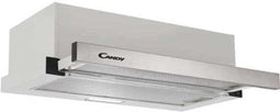 Candy CBT6130/3X - Vlakscherm afzuigkap - 329 m³/uur - Zilver