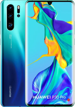 Huawei P30 Pro - 128GB - AI Leica Quad camera - Blauw