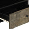 vidaXL - Tv-meubel - 80x33x46 - cm - massief - mangohout - zwart