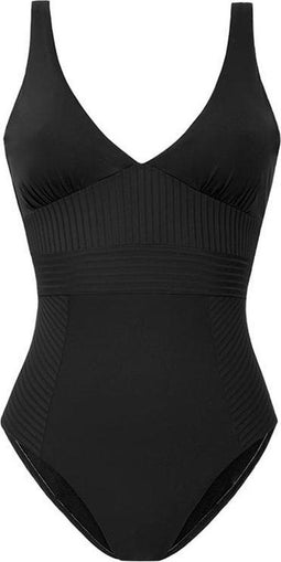 CYELL Caviar - Badpak - V-hals met voorgevormde cups - Zwart (90D)