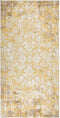vidaXL - Buitenkleed - platgeweven - 100x200 - cm - geel