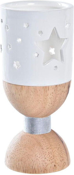 Kaarshouder DKD Home Decor Ster (6 x 6 x 14 cm)