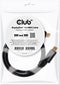 Club3D CAC-2067 - DisplayPort-kabel 1.00 m - DP 1.4 HBR3 32,4 Gbps - Zwart