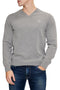 Mario Russo Pullover - Lichtgrijs - Maat XL - Italiaanse Schnitt - 85% Katoen Pullover