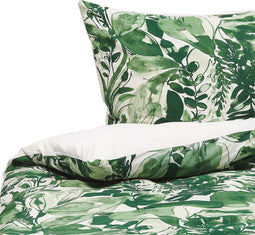 GREENWOOD 200 - Beddengoed - Groen - 135 x 200 cm - Katoen