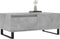 vidaXL - Salontafel - 90x50x36,5 - cm - bewerkt - hout - betongrijs