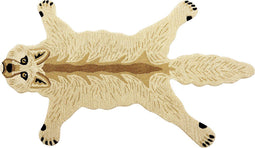 BALTO - Kindervloerkleed - Beige - 100 x 160 cm - Wol