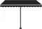 vidaXL - Luifel - automatisch - met - LED - en - windsensor - 300x250 - cm - antraciet