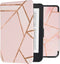 imoshion E-reader Hoesje - Geschikt voor Kobo Clara 2E, Tolino Shine 4 - Design Sleepcover Bookcase - Pink Graphic