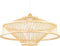 Plafondlamp DKD Home Decor Bruin Bamboe (50 x 50 x 23 cm)