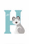 Sevi Dierenletter H 10 Cm Blauw