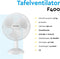 BRASQ Tafelventilator F400 - 30 cm - 3 snelheden - Wit