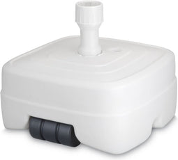 CN Continental Kunststof Parasolvoet Wit | Vulbaar 45 liter