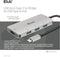 Club 3D CLUB3D - USB Gen2 Type-C naar 4x USB Type-A Hub - 10Gbps - Aluminium
