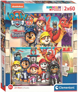 Clementoni Puzzel PAW Patrol, 2x60st.
