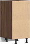 vidaXL - Onderkast - 40x44,5x81,5 - cm - bewerkt - hout - bruin - eikenkleur