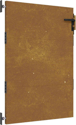 vidaXL - Poort - 85x125 - cm - cortenstaal