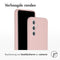 Accezz Liquid Silicone Backcover - Samsung Galaxy A54 (5G) - Schokabsorberend - Roze