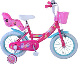 Barbie Kinderfiets - Meisjes - 14 inch - Roze - Twee handremmen