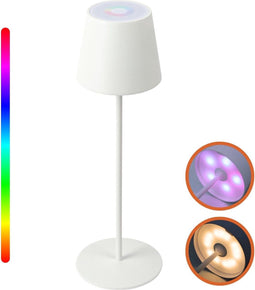 Goliving Chroma Tafellamp - Draadloos - Dimbaar - Wit - 37,5 cm (1 stuk)