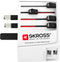 Skross 61664 - Reisadapter MUV USB (2xA) - Geschikt voor 220+ bestemmingen - Wit