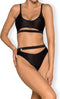 Obsessive Teddie Body - Erotische Body - One Size - Zwart