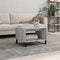 vidaXL - Salontafel - 60x50x40 - cm - bewerkt - hout - grijs - sonoma - eikenkleurig