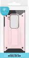 iMoshion Hoesje Geschikt voor Motorola One Zoom Hoesje - iMoshion Rugged Xtreme Backcover - Rosé