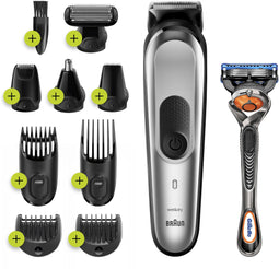 Braun MGK7220 - Baardtrimmer - 10-in-1 met 13 lengtestanden (500µm - 21mm) - Douchebestendig