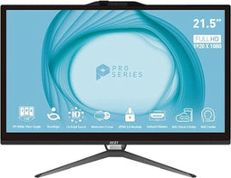 All in One MSI Pro AP222T-002EU Intel Core i3-13100 256 GB SSD 8 GB RAM 21,5"
