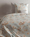 Zohome Dekbedovertrek Moon - Bedlinnen met Bloemen print - 240x220 - Blauw - Dekbedhoes van 100% Katoen