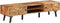 vidaXL - Tv-meubel - 145x35x35 - cm - massief - acaciahout