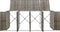 vidaXL - Containerberging - viervoudig - 274x80x117 - cm - poly - rattan - grijs