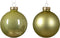 Kerstbal glas d7 cm pistache ass 8st kerst