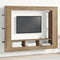 vidaXL - TV-kast - aan - de - muur - Artisan - Eiken - 152x22x113 - cm